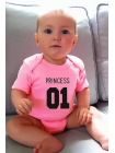 Боді для дівчинки з коротким рукавом princess номер 01